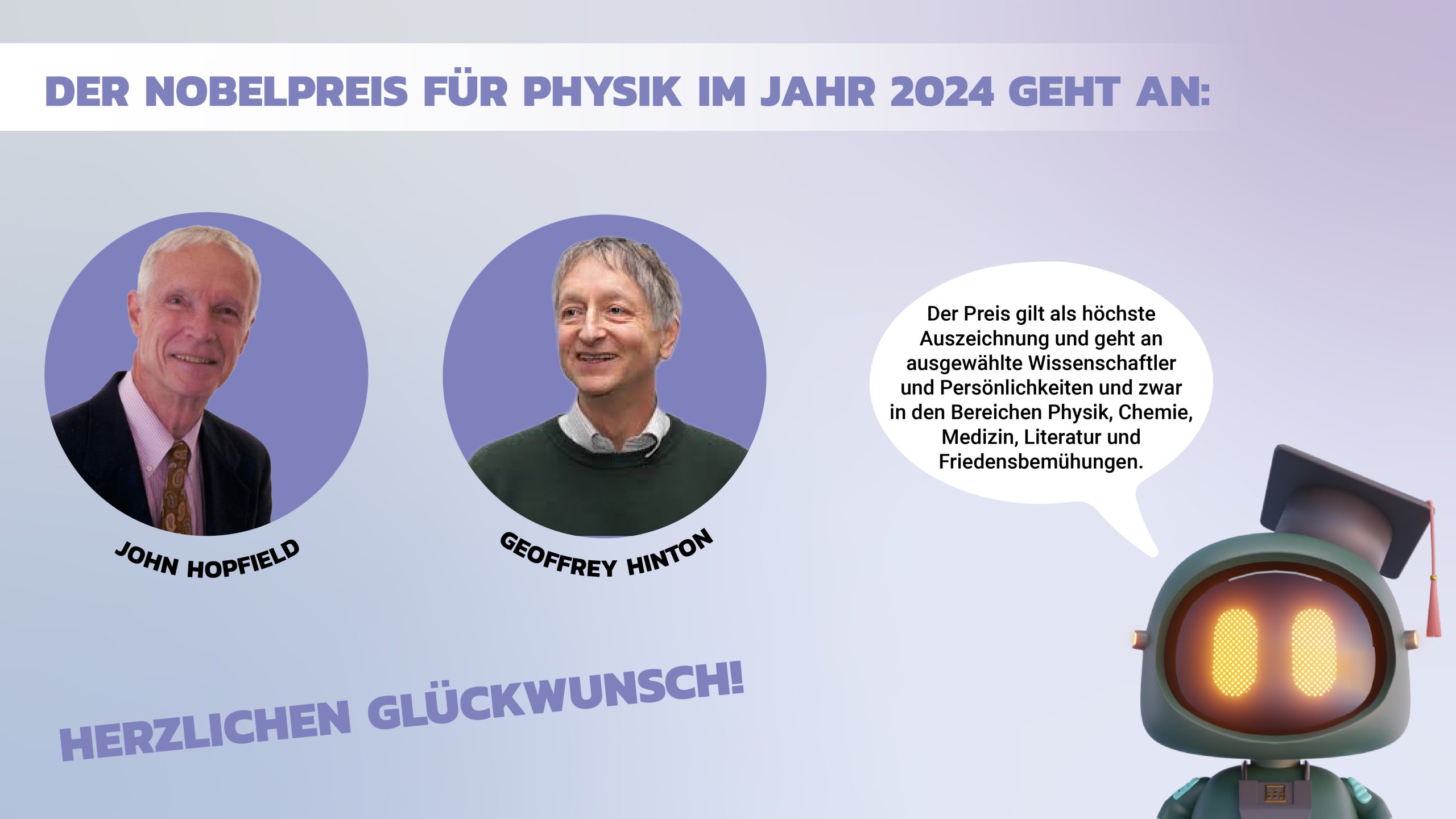 Physik-Nobelpreis für die Pioniere der KI